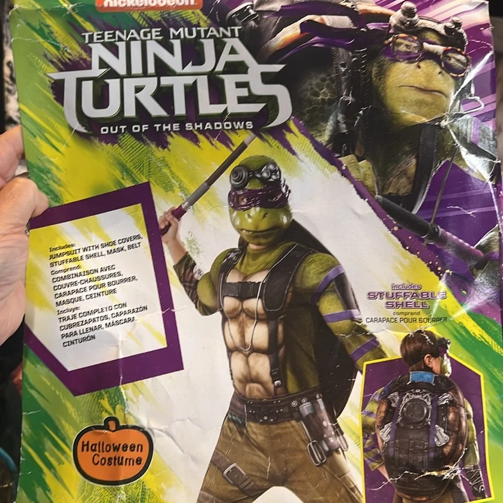 TEENAGE MUTANT NINJA TURTLES. DONATELLO New in pkg. Rubies.